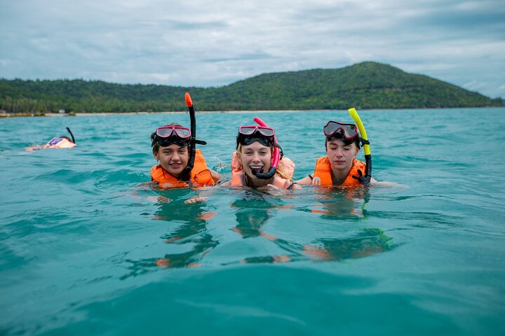 Pink Dolphin and Pig Island Snorkeling Tour from Koh Samui