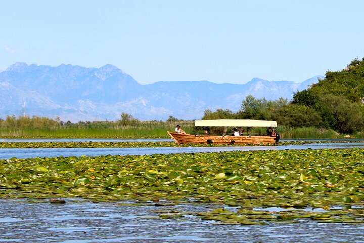 Skadar Lake National Park Guided Boat Tour with Wooden Boat