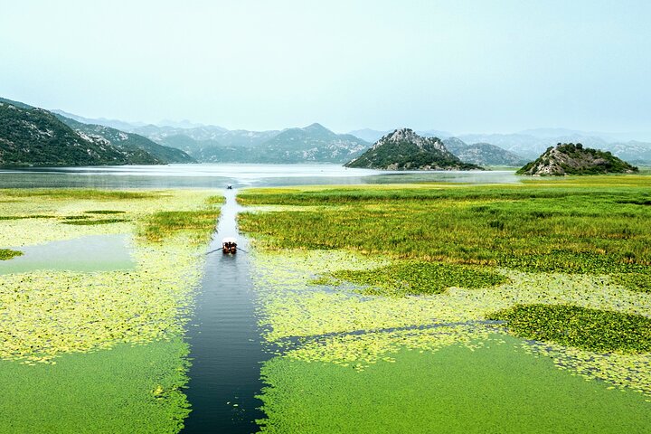Skadar Lake National Park Guided Boat Tour with Wooden Boat