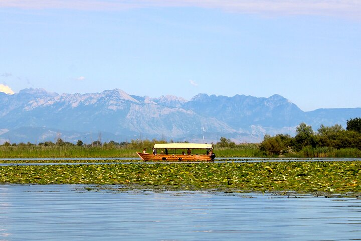 Skadar Lake National Park Guided Boat Tour with Wooden Boat