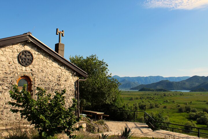 Skadar Lake National Park: Guided Boat Tour to Kom Monastery