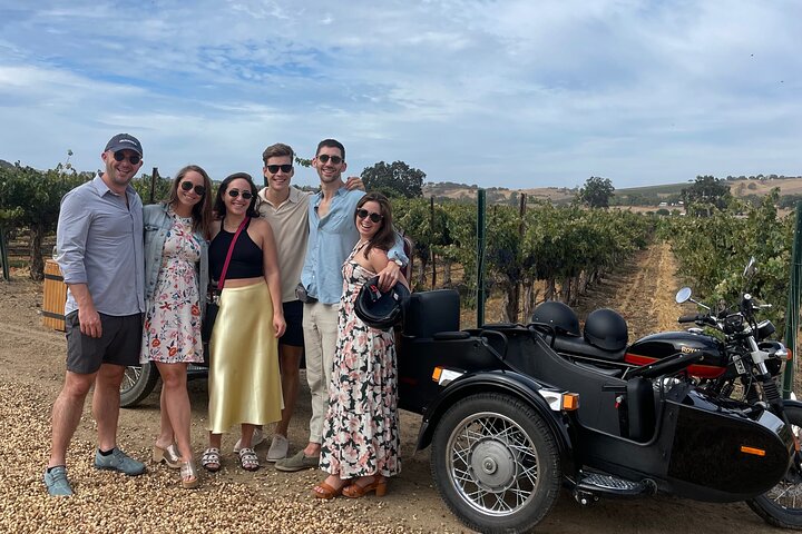 Vineyard Tour Paso Robles Sidecar Wine Adventure