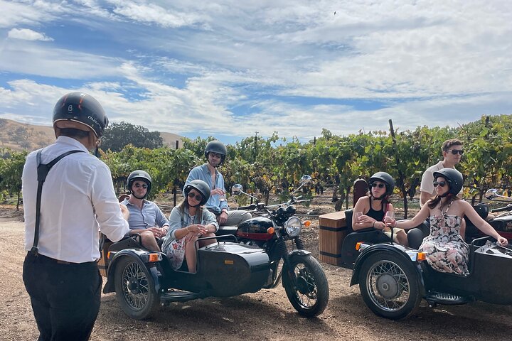 Vineyard Tour Paso Robles Sidecar Wine Adventure
