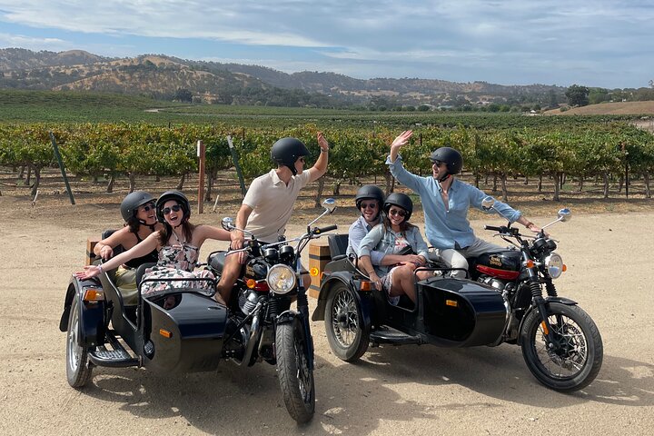 Vineyard Tour Paso Robles Sidecar Wine Adventure