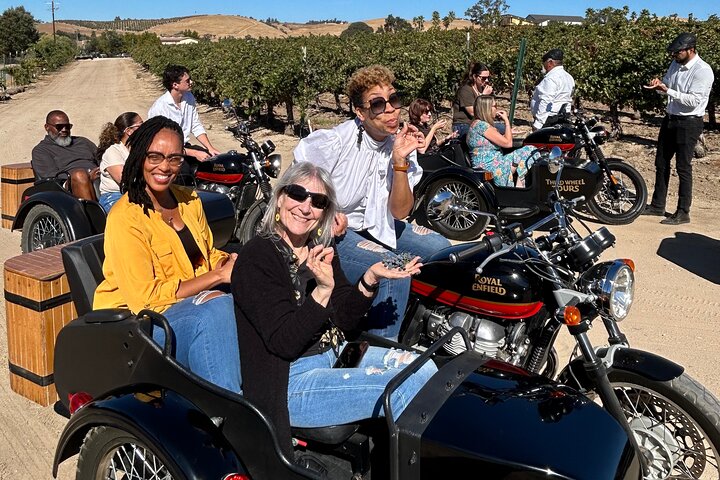 Vineyard Tour Paso Robles Sidecar Wine Adventure