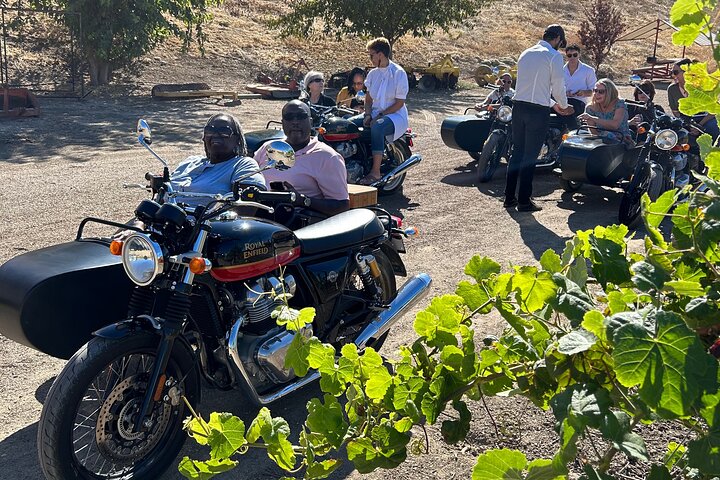Vineyard Tour Paso Robles Sidecar Wine Adventure