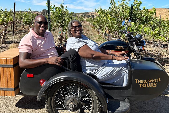 Vineyard Tour Paso Robles Sidecar Wine Adventure