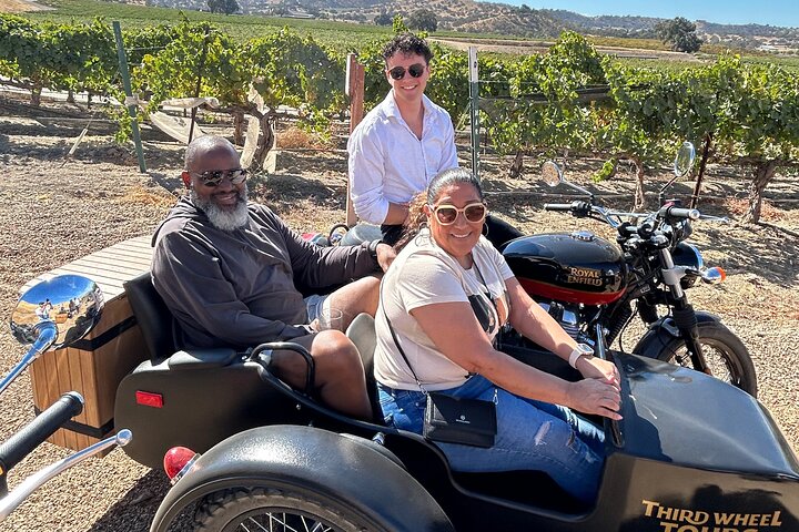 Vineyard Tour Paso Robles Sidecar Wine Adventure