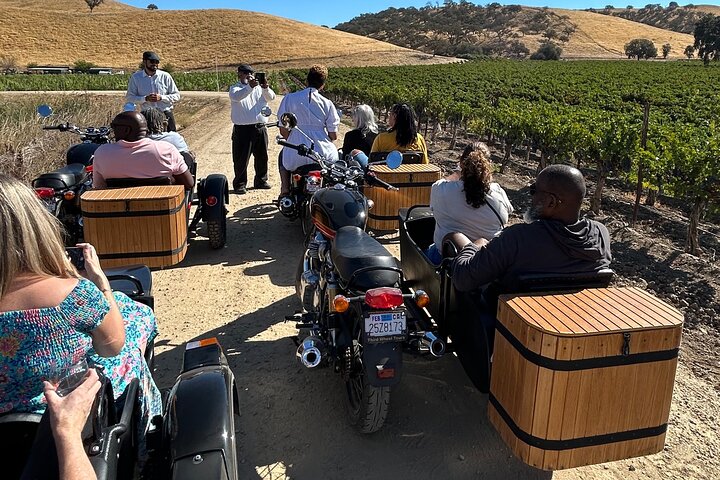 Vineyard Tour Paso Robles Sidecar Wine Adventure