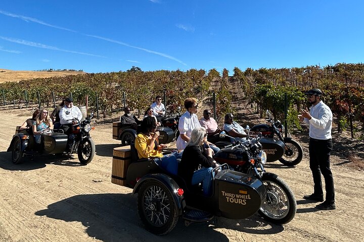 Vineyard Tour Paso Robles Sidecar Wine Adventure