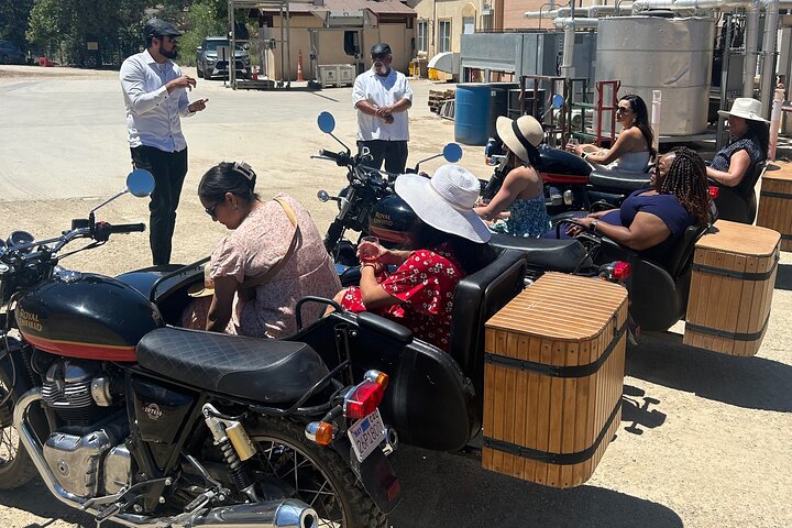 Vineyard Tour Paso Robles Sidecar Wine Adventure