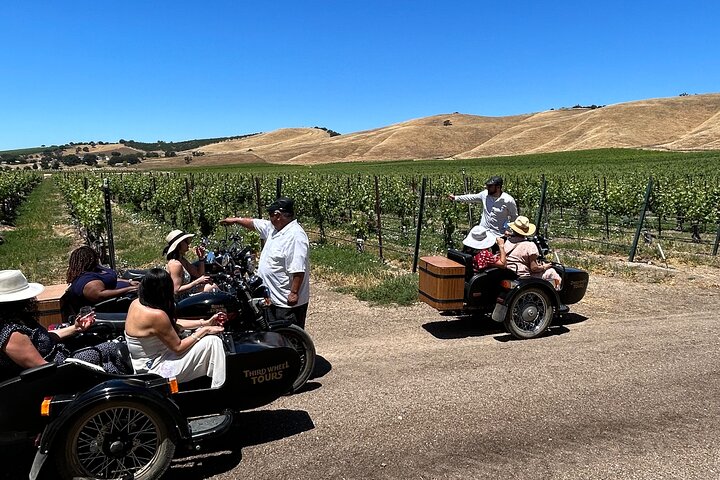 Vineyard Tour Paso Robles Sidecar Wine Adventure
