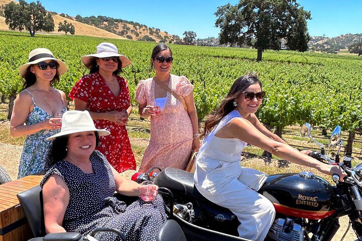Vineyard Tour Paso Robles Sidecar Wine Adventure