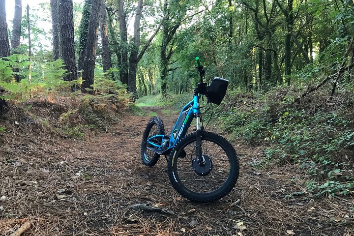 Off-road electric scooter-2h30 guided by GPS- "Carnac"