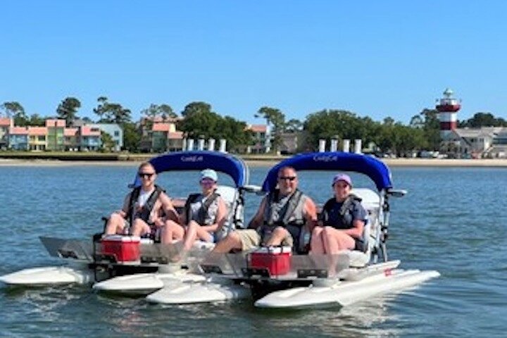 Hilton Head Island Guided Water Tour by Creek Cat Boat