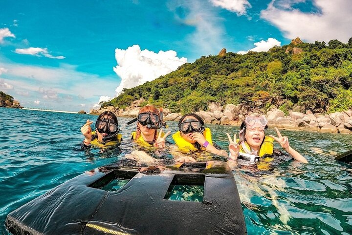Koh Tao 5 Best Snorkeling Sunset Tour by Big Boat