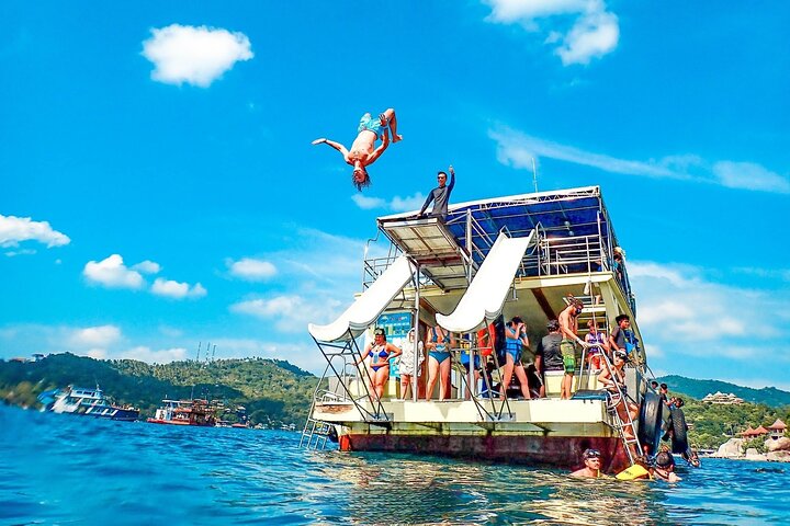 Koh Tao 5 Best Snorkeling Sunset Tour by Big Boat