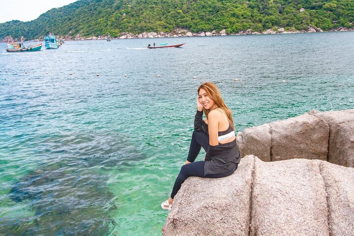 Koh Tao 5 Best Snorkeling Sunset Tour by Big Boat