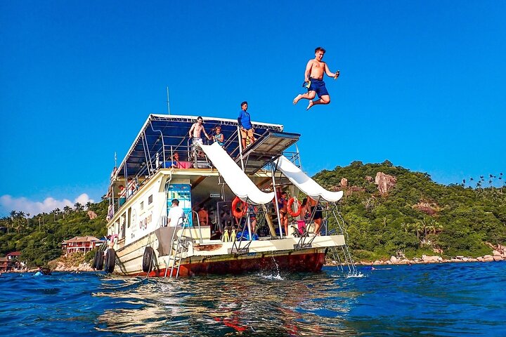 Koh Tao 5 Best Snorkeling Sunset Tour by Big Boat
