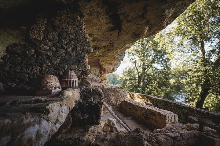 Visit of the Troglodytic Village of Madeleine