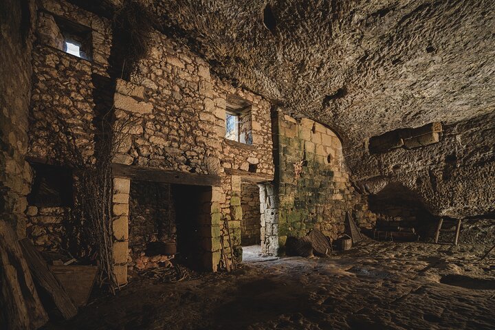 Visit of the Troglodytic Village of Madeleine