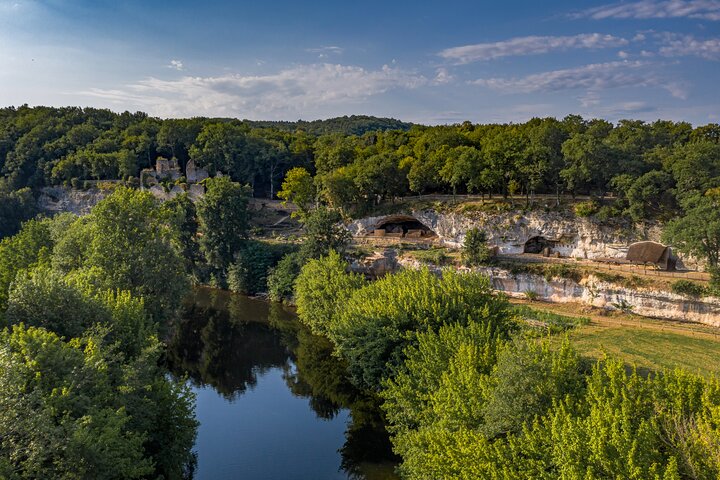 Visit of the Troglodytic Village of Madeleine