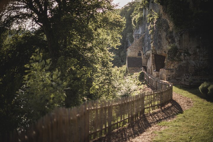 Visit of the Troglodytic Village of Madeleine