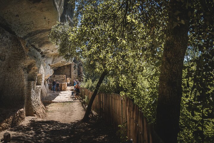 Visit of the Troglodytic Village of Madeleine
