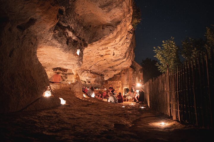 Visit of the Troglodytic Village of Madeleine