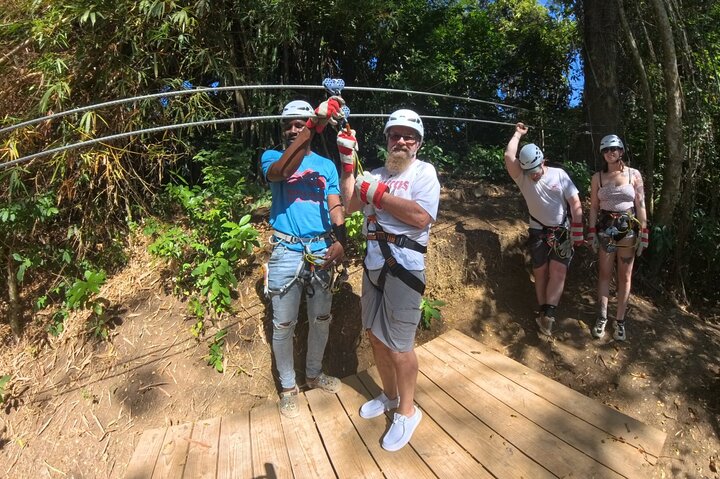 ATV Jungle Ride, Zipline and Ricks Cafe from Montego Bay