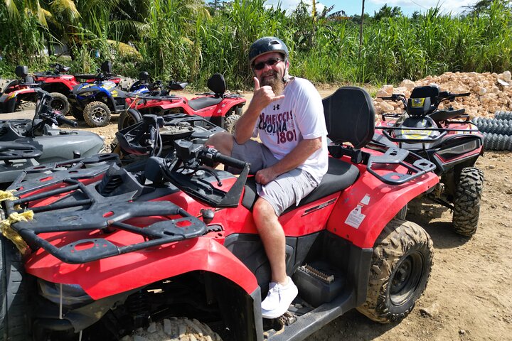 ATV Jungle Ride, Zipline and Ricks Cafe from Montego Bay