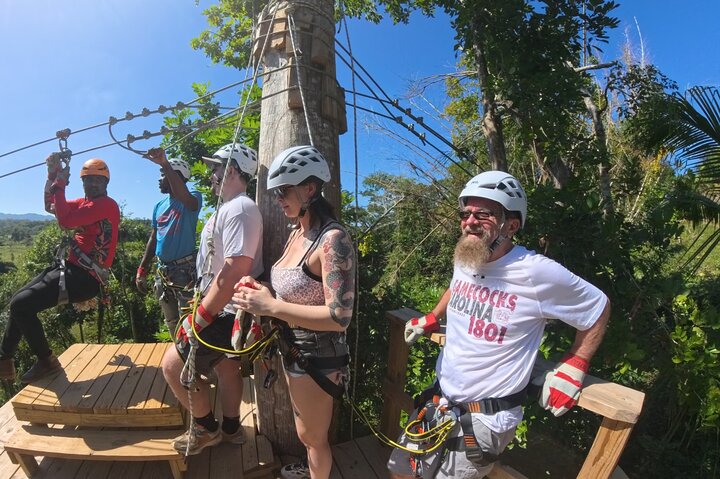 ATV Jungle Ride, Zipline and Ricks Cafe from Montego Bay