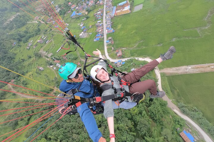 Paragliding at Sarangkot Pokhara