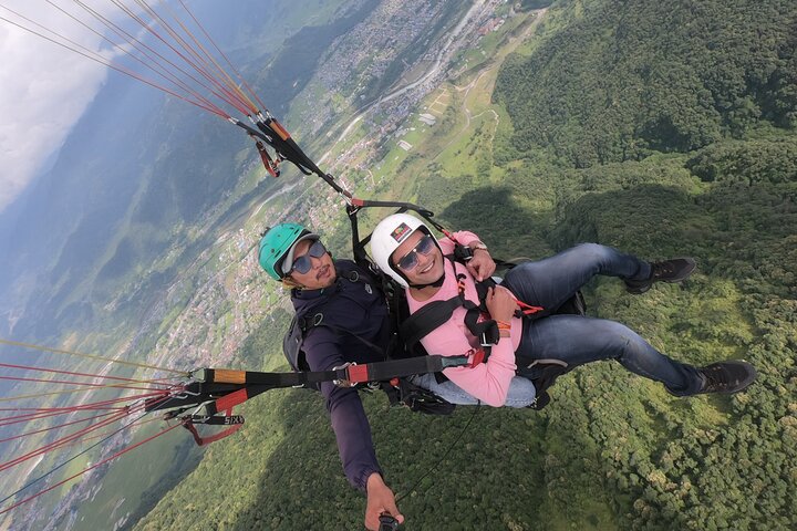 Paragliding at Sarangkot Pokhara