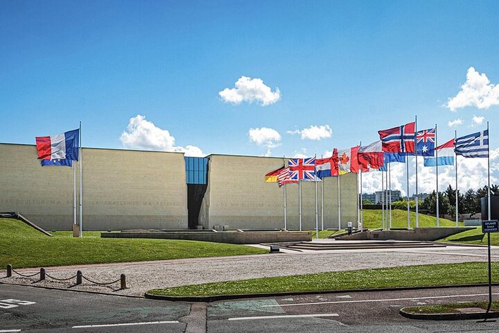 Caen: Memorial Museum Ticket with D-Day Landings Audio Tour & Map