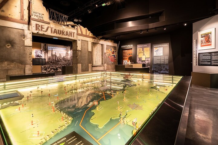 Caen: Memorial Museum Ticket with D-Day Landings Audio Tour & Map