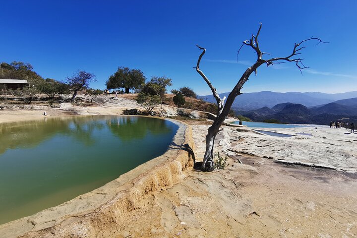 Tour Ruta Hierve el Agua, Tule, Mitla, Teotitlan and Mezcal