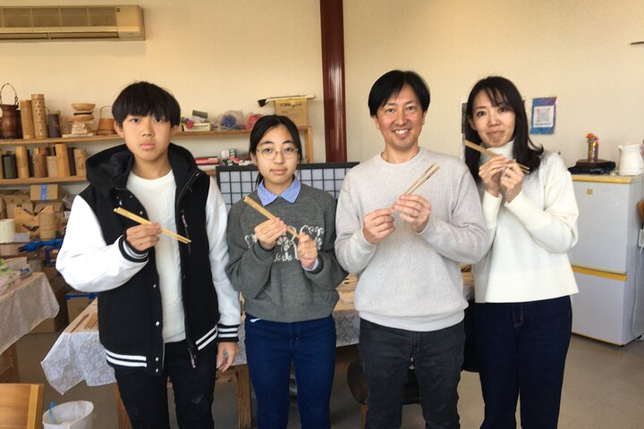 Chopstick Making Experience in Tottori