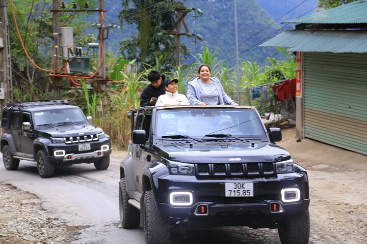 Ha Giang Open Air New Model Jeep Tour 2 Days 1 Night
