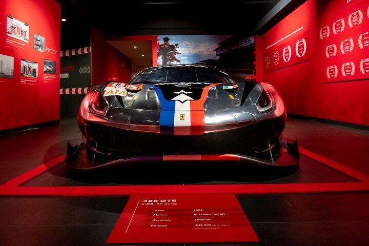 Maranello Ferrari Museum Entry and Professional F1 Simulator