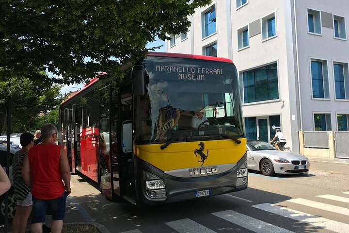 Bus Transfer from Modena and Ferrari Museum Maranello Ticket