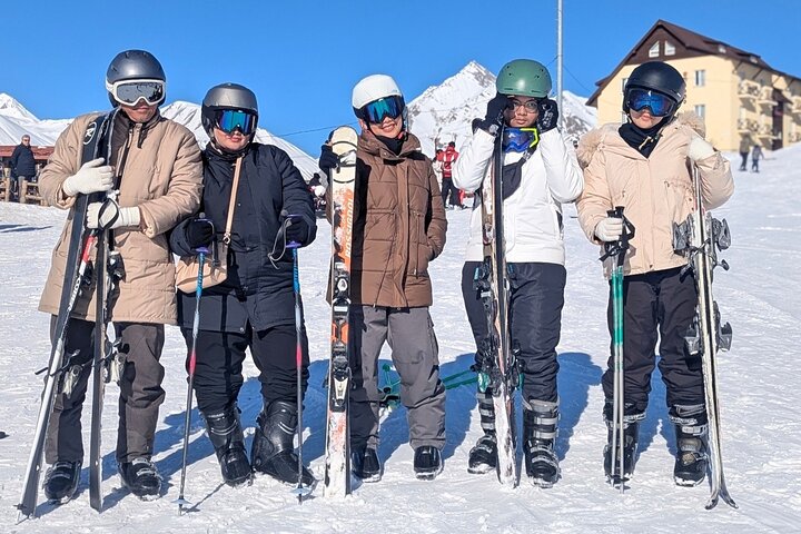 Professional Ski and Snowboard Lessons in Gudauri, Georgia