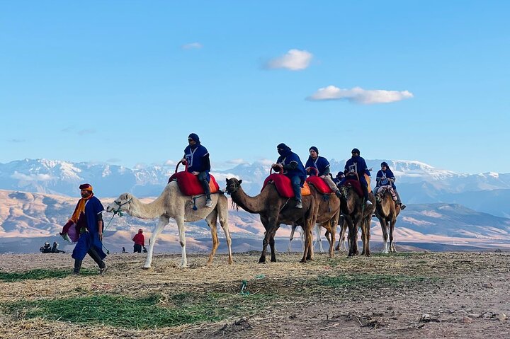 Camel Ride at Sunrise with Breakfast in Agafay Desert