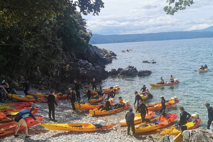 Kayak tour with snorkeling and marine biologist
