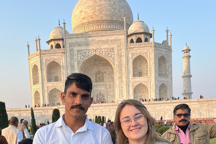 Skip The Line: Sunrise Taj Mahal & Agra Day Tour From Jaipur
