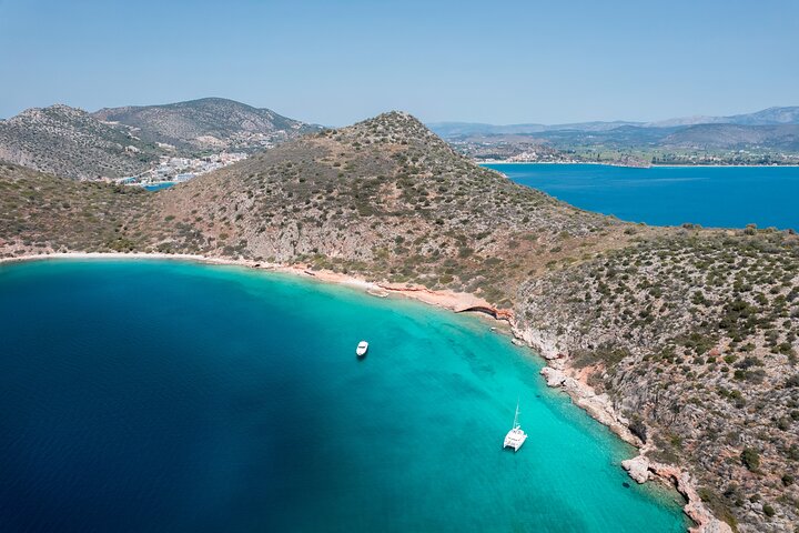 Catamaran Cruise in Nafplio | Greek Buffet & Open Bar