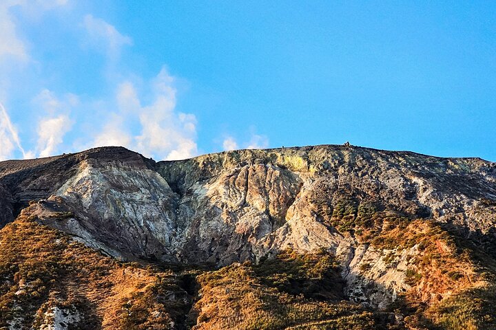 Trekking to discover the Great Crater of Vulcano