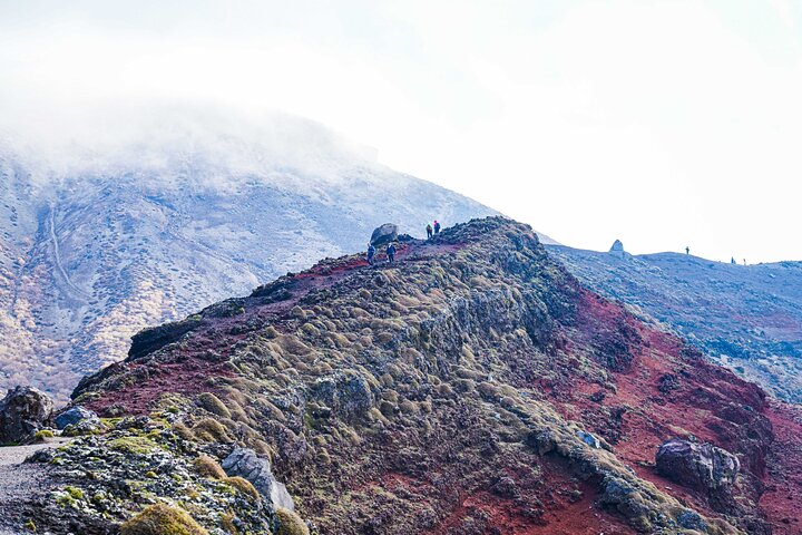 Active Volcano Hiking Tour: Mt. Shinmoe, Miyazaki–Kagoshima,Japan