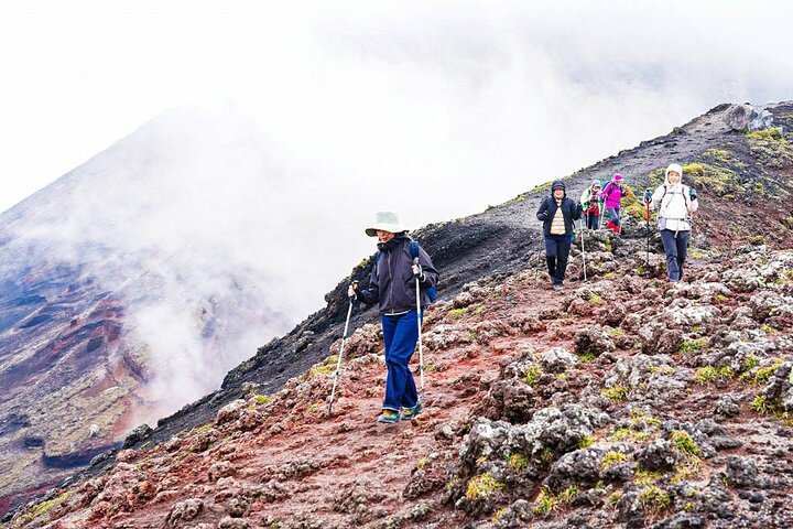 Active Volcano Hiking Tour: Mt. Shinmoe, Miyazaki–Kagoshima,Japan