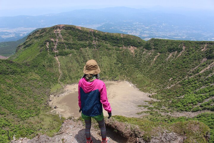 Active Volcano Hiking Tour: Mt. Shinmoe, Miyazaki–Kagoshima,Japan